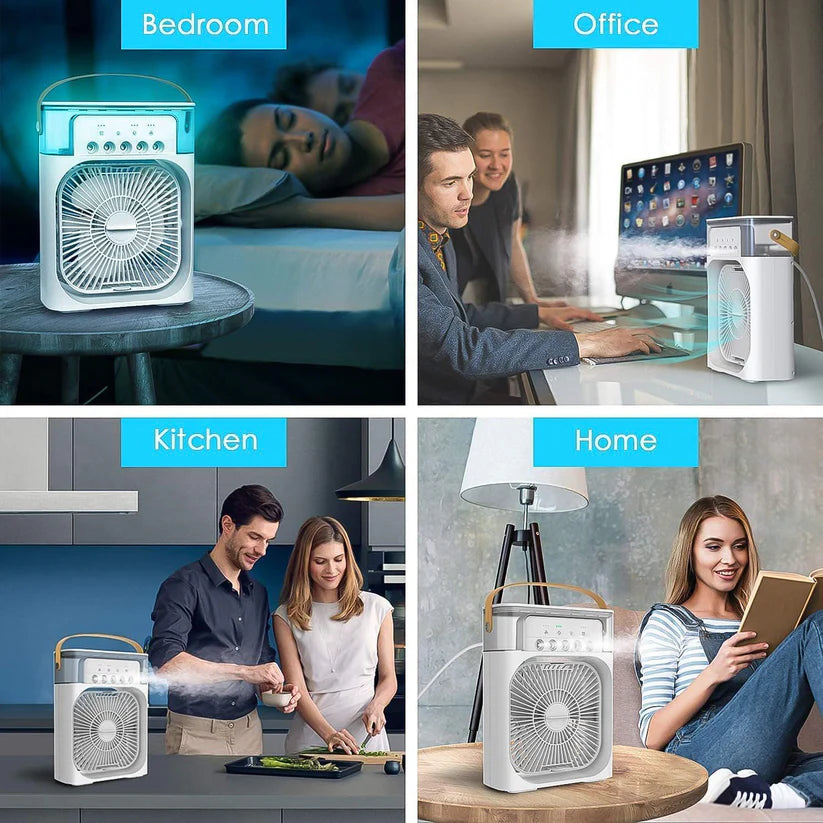 Portable Mini Air Cooler & Humidifier