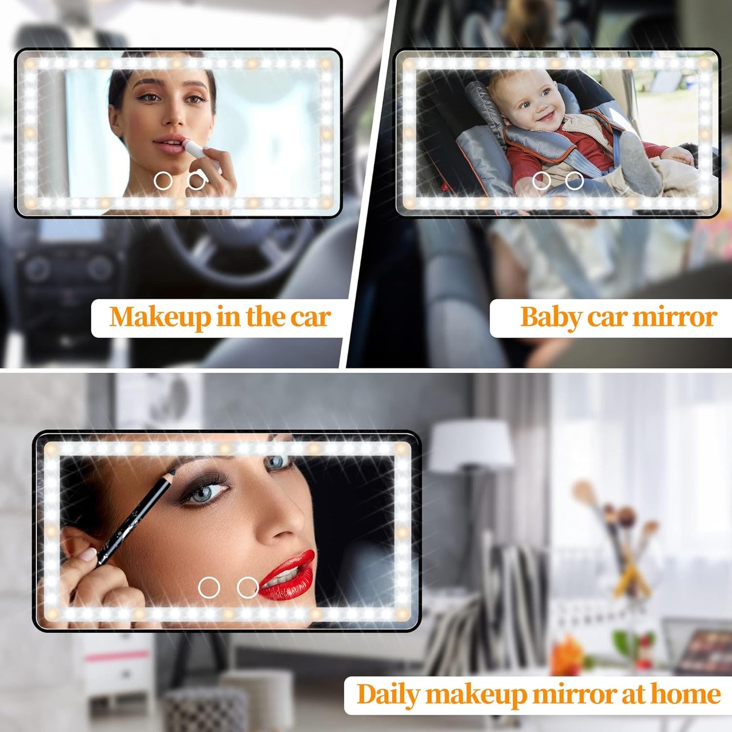 VIPLens™ Car Visor Vanity Mirror
